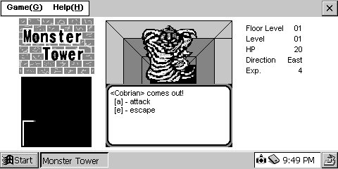 MonsterTower��ʏЉ�